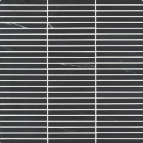 Nero Marquina Mosaic 3 - marble tile